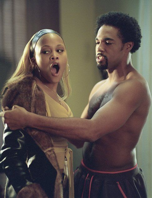 Still of Jason George and Eve in Barbershop (2002)