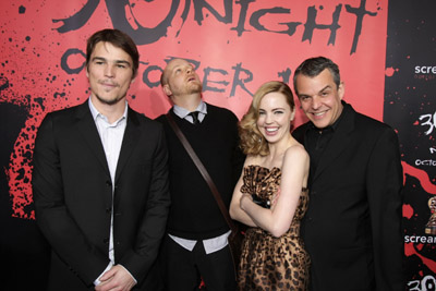 Josh Hartnett, Melissa George and Danny Huston at event of 30 Days of Night (2007)