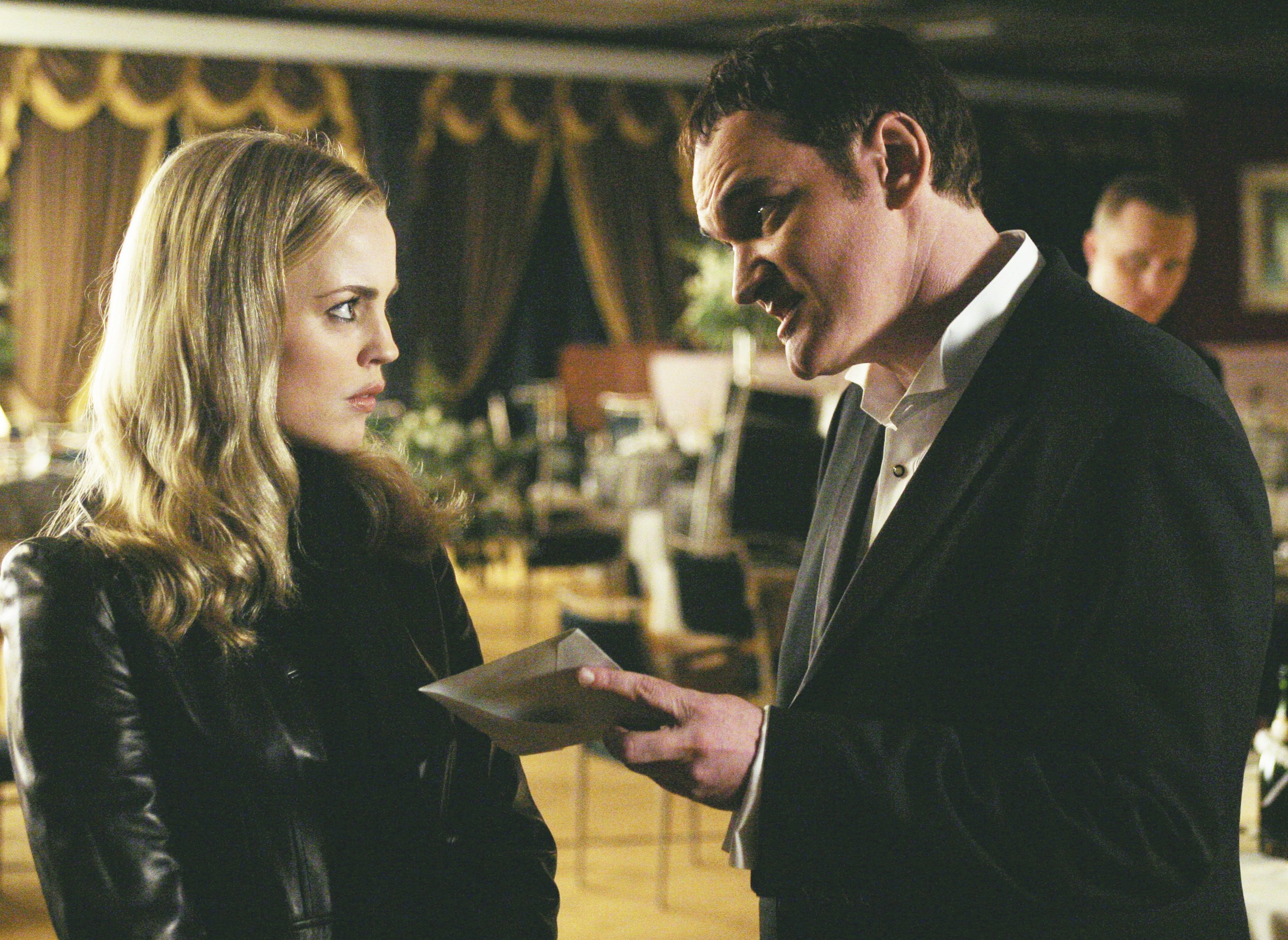 Still of Quentin Tarantino and Melissa George in Alias (2001)