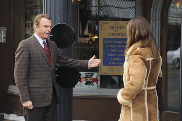 Still of Sam Neill and Lauren German in Happy Town (2010)