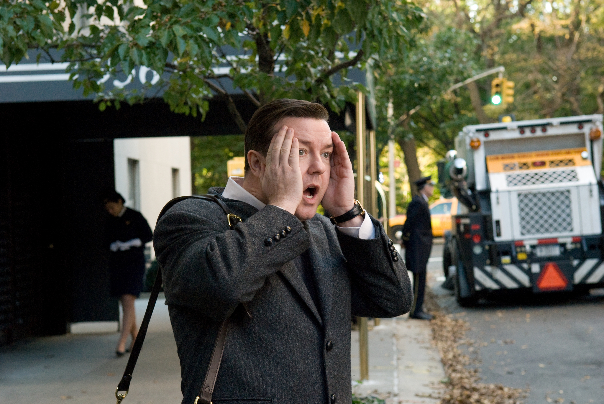 Still of Ricky Gervais in Ghost Town (2008)