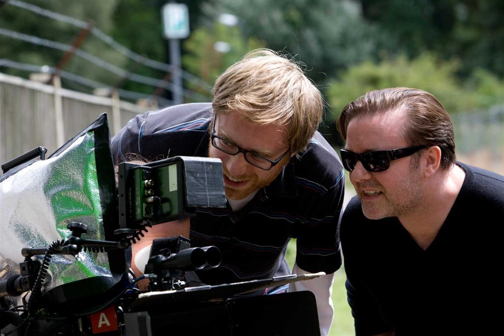 Ricky Gervais and Stephen Merchant in Cemetery Junction (2010)