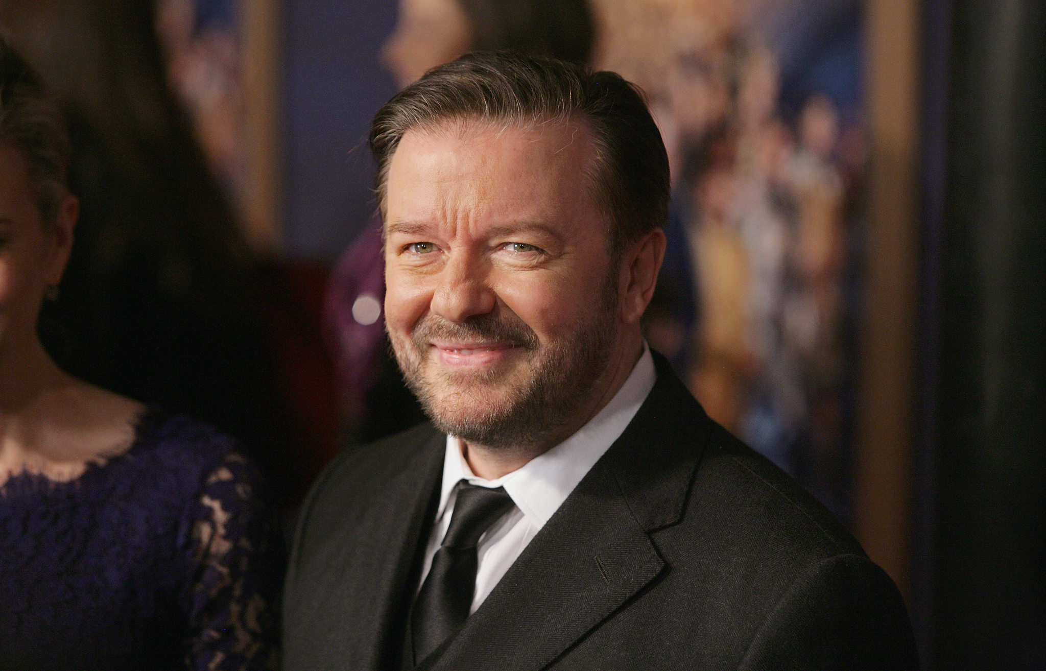 Ricky Gervais at event of Naktis muziejuje. Kapo paslaptis (2014)
