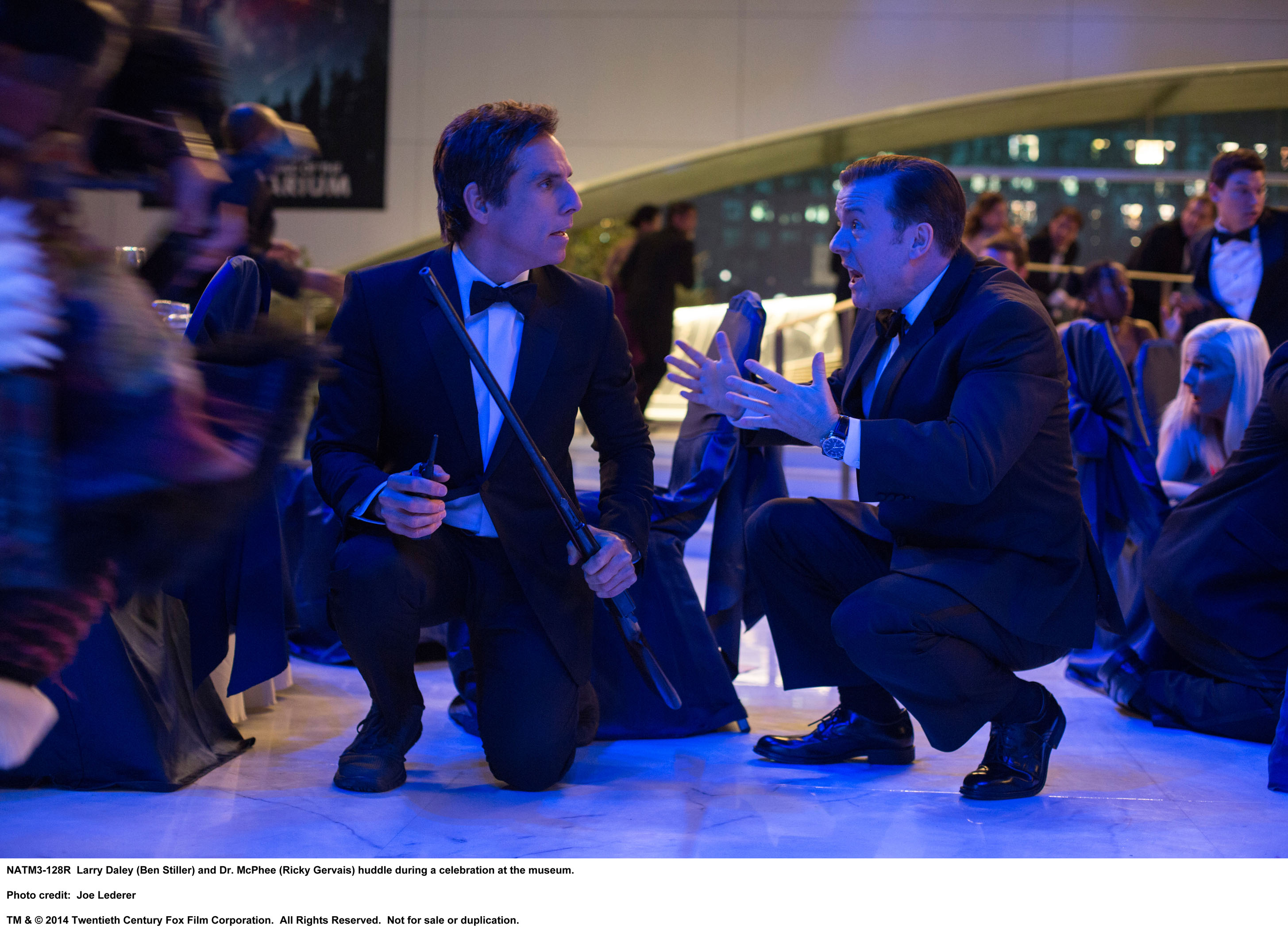Still of Ben Stiller and Ricky Gervais in Naktis muziejuje. Kapo paslaptis (2014)