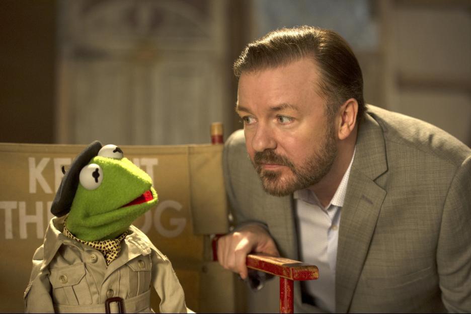 Still of Ricky Gervais in Muppets Most Wanted (2014)