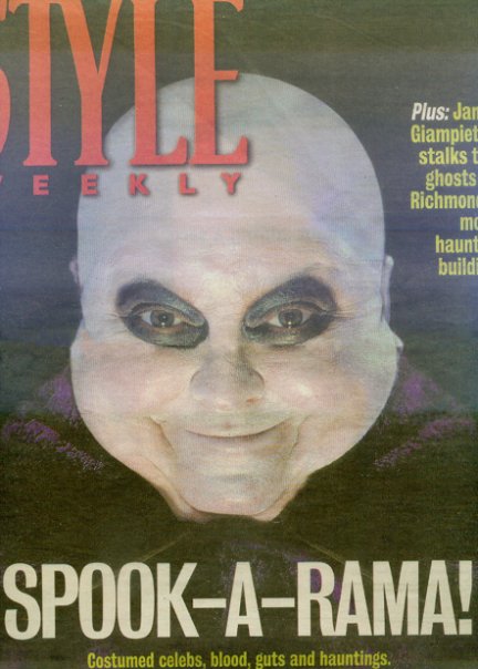 This is me as Uncle Fester. Would love play him in a film. When is the nest Addams Family?