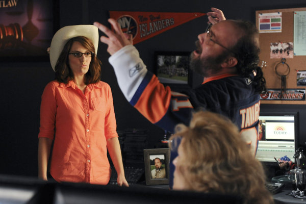 Still of Tina Fey and Paul Giamatti in 30 Rock (2006)