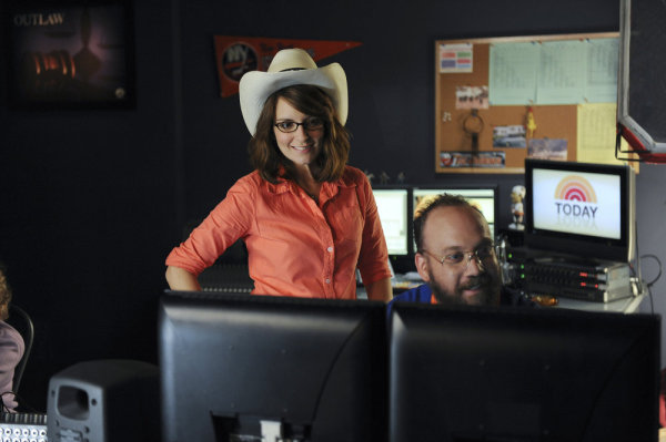 Still of Tina Fey and Paul Giamatti in 30 Rock (2006)