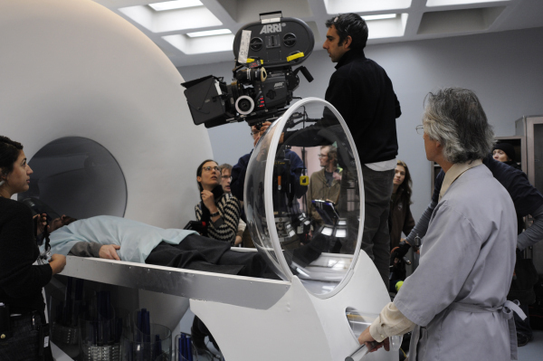 Still of David Strathairn, Paul Giamatti and Sophie Barthes in Cold Souls (2009)