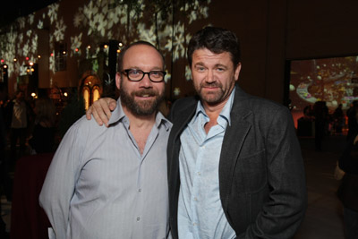 Paul Giamatti and John Michael Higgins at event of Fredo Kaledos (2007)