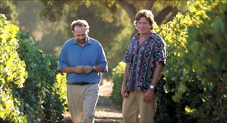 Still of Thomas Haden Church and Paul Giamatti in Sideways (2004)