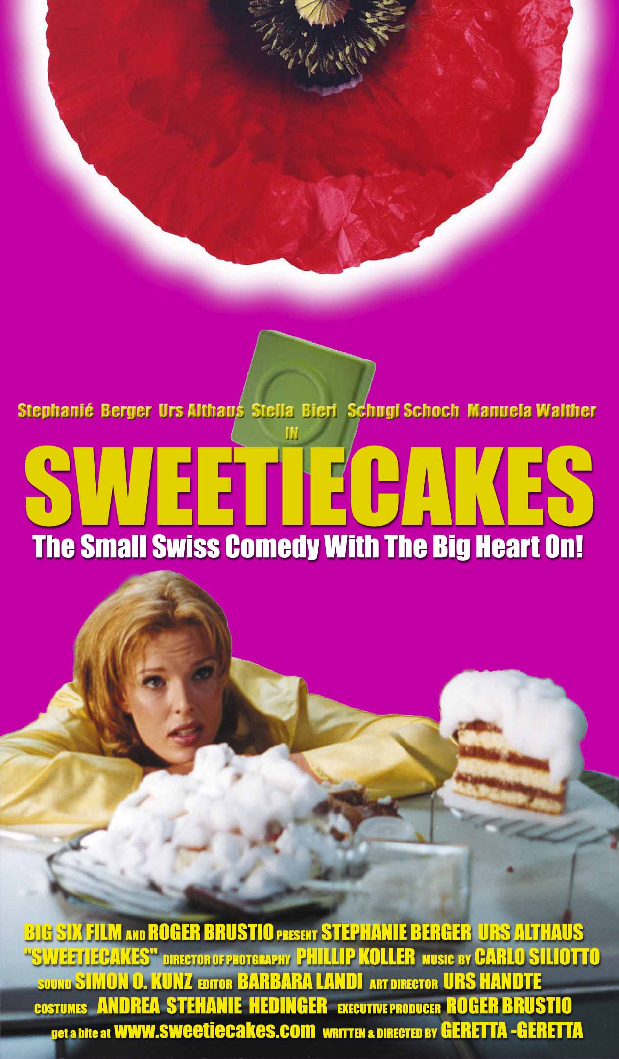 DVD cover 'Sweetiecakes' dir. GERETTA GERETTA