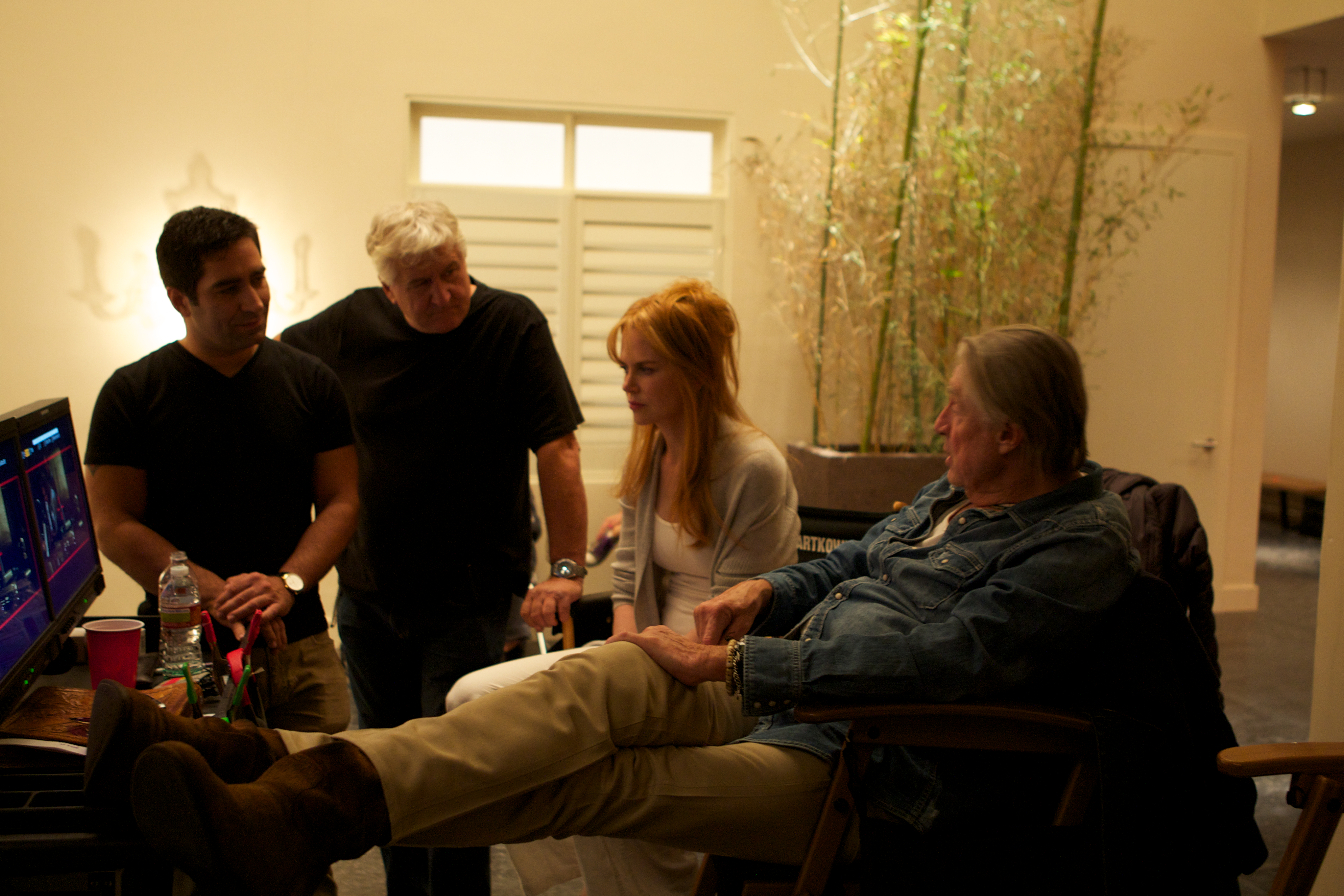 With Andrzej Bartkowiak, Nicole Kidman and Joel Schumacher