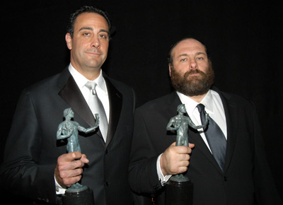 James Gandolfini and Brad Garrett