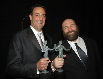 James Gandolfini and Brad Garrett