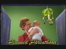 Brett Gilbert in Planned Parenthood commercial.