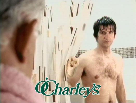 Brett Gilbert on Charley's commercial.