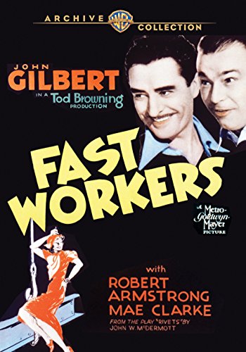Robert Armstrong and John Gilbert in Fast Workers (1933)