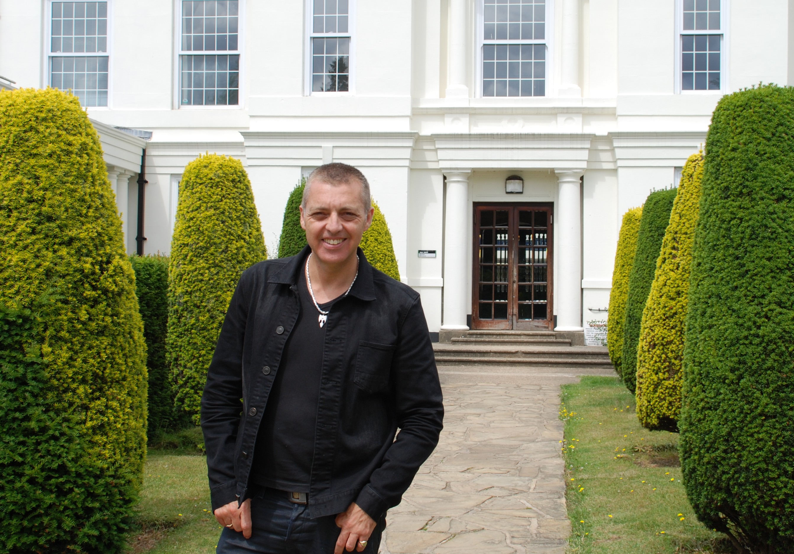 Simon Giles at Pinewood Studios (2014)