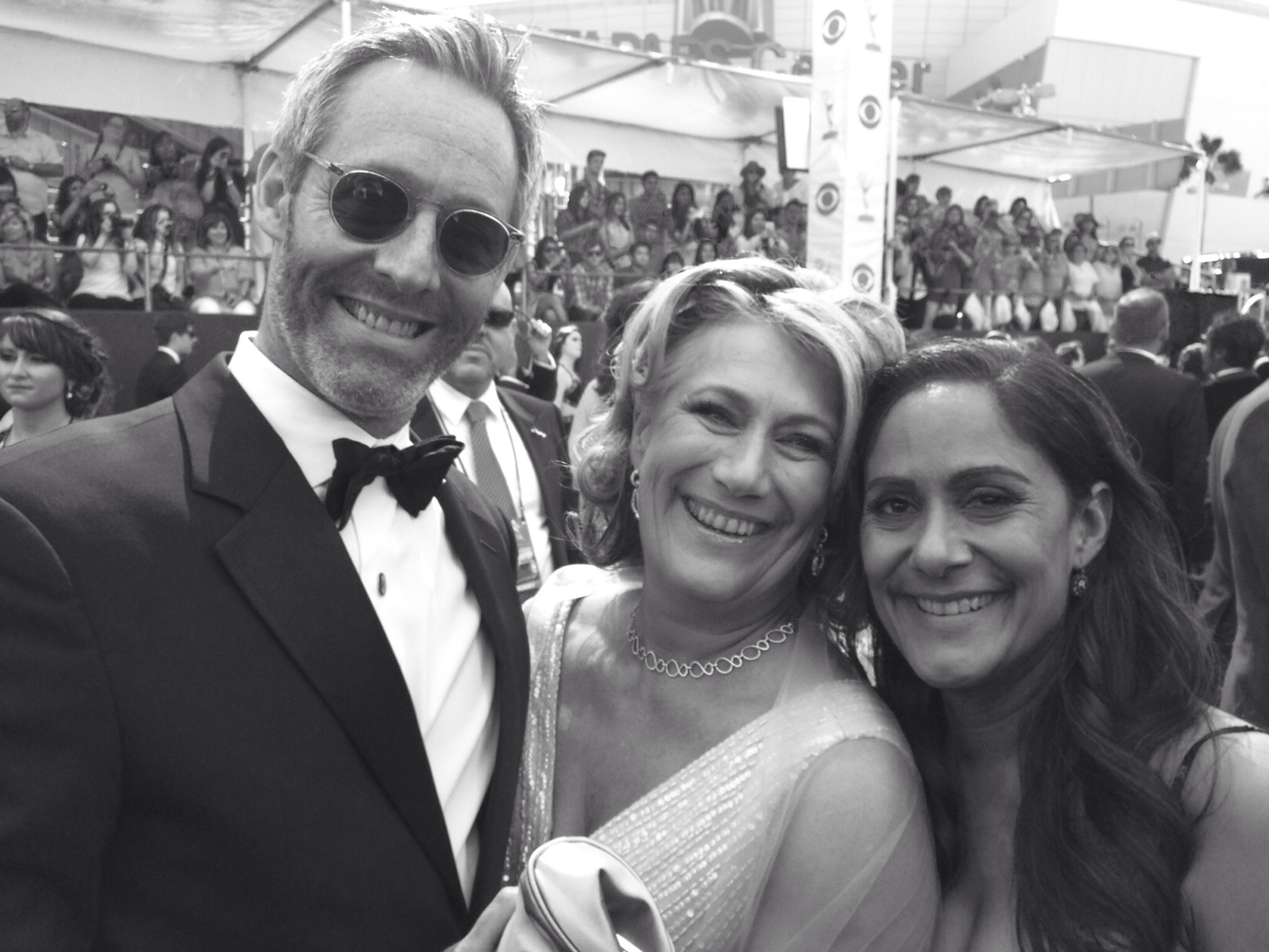 Emmys 2013 - Red Carpet Michel Gill, Jayne Atkinson and Sakina Jaffrey