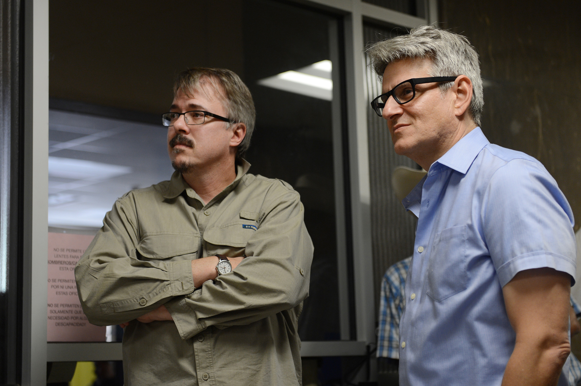 Vince Gilligan and Peter Gould in Better Call Saul (2015)