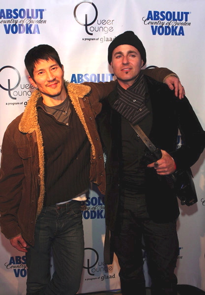 Craig Gilmore [Actor: The Living End] and Gregg Araki [Director: The Living End] attend the Sundance 2008 