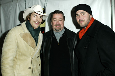 Ashton Kutcher, Geoffrey Gilmore and Jason Goldberg at event of The Butterfly Effect (2004)