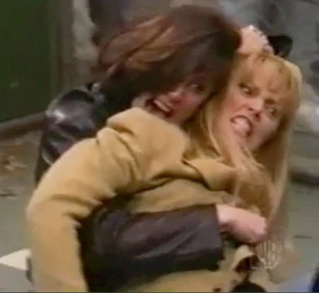 Susan Giosa in the pilot Kelley, Kelley with Shelley Long