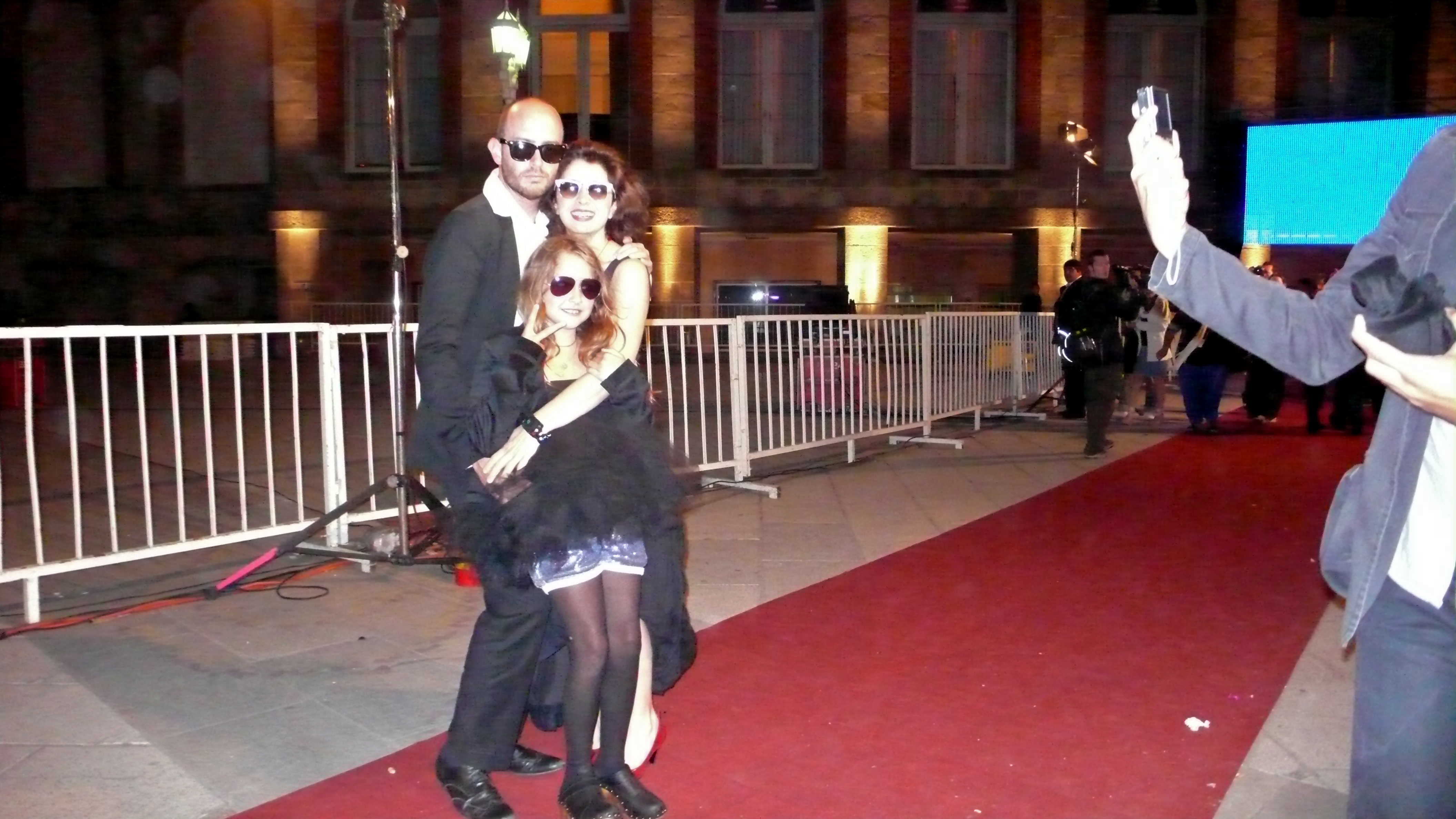 Mar del Plata Film Festival Red carpet after winning Erica Rivas for Before Opening Night Best Actress Award