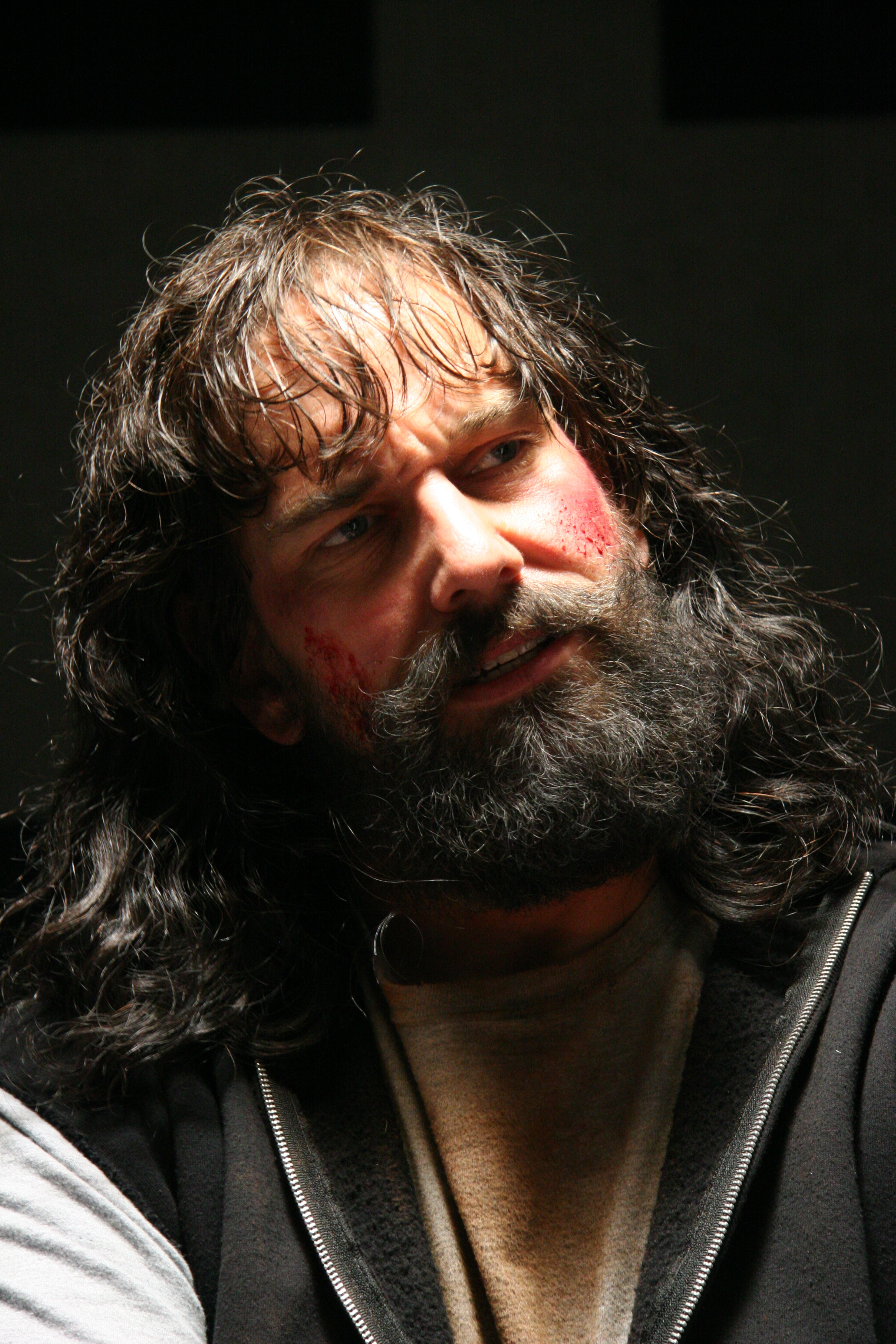 Dale Girard as Sankur in Crimson Wolf's 