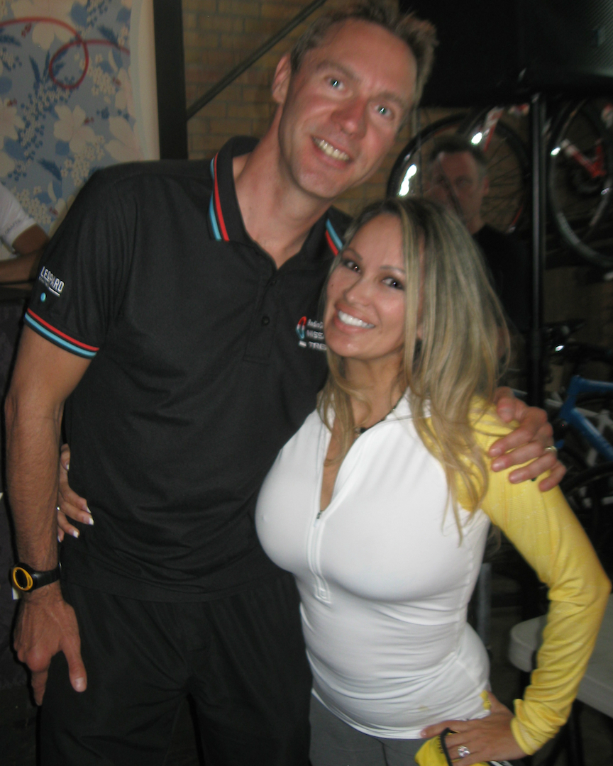 Lisa Christiansen with Jens Voight