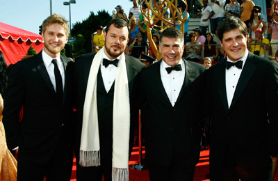 Bryan Batt, Michael Gladis, Rich Sommer and Aaron Staton