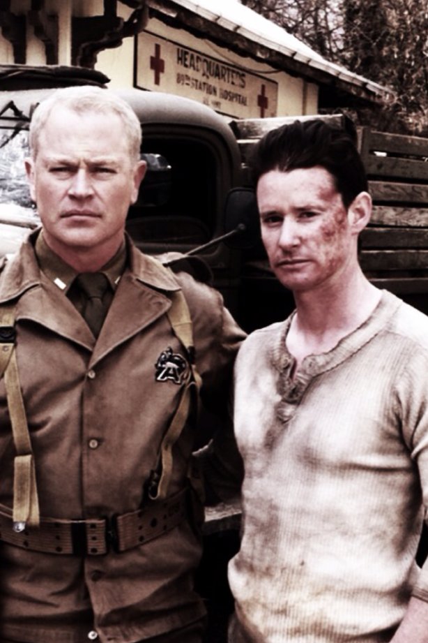Brian Glanney and Neal McDonough in 'Company Of Heroes'