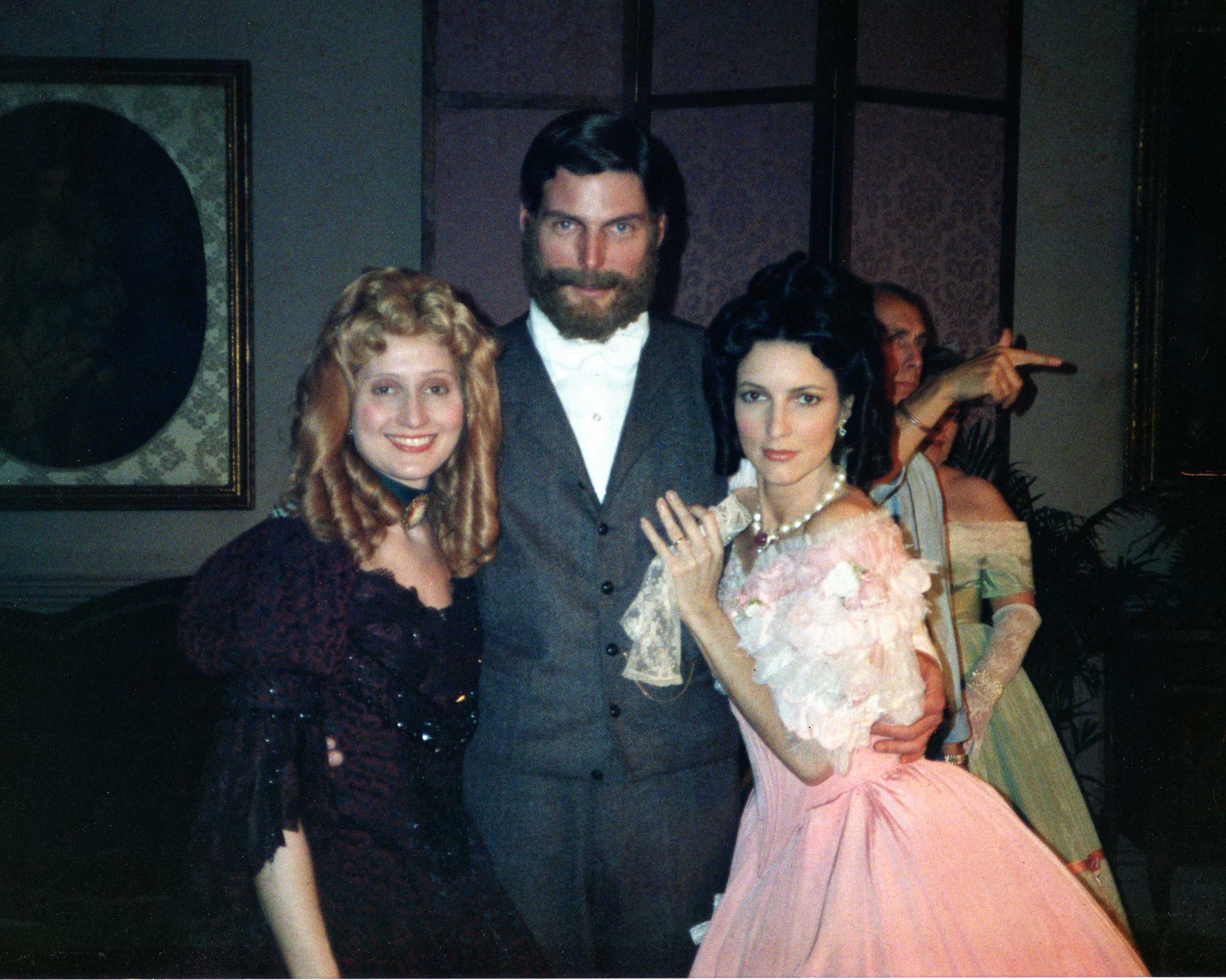 Gwendolyn Glenn, Christopher Reeve, Madolyne Smith Osborne THE ROSE & THE JACKEL