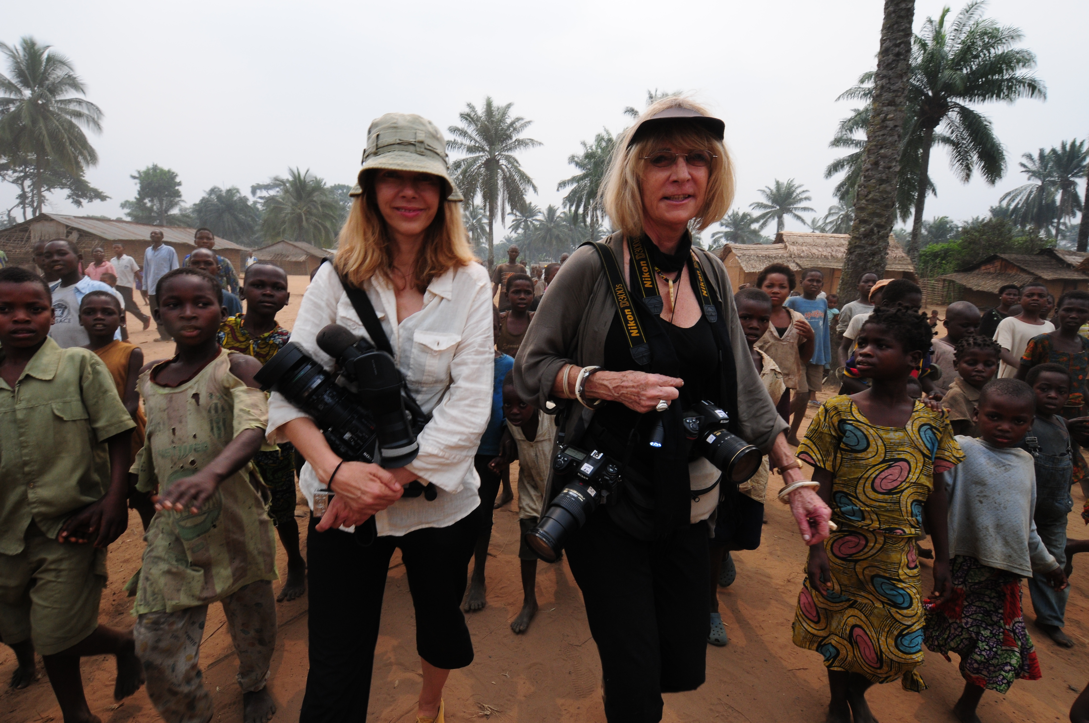 Documenting traditional ceremonies in the heart of DR Congo with Angela Fisher and Carol Beckwith