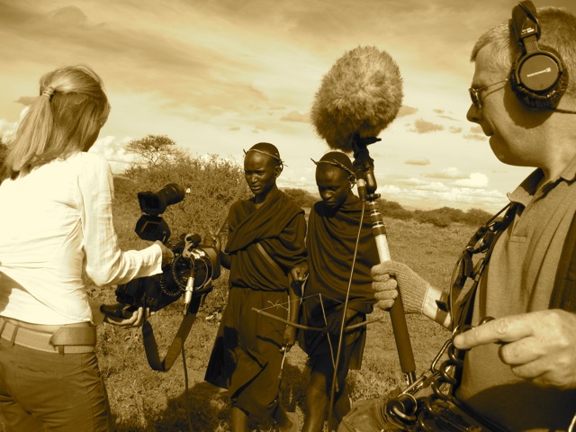 Filming Maasai Warrior Initiates for National Geographic WILD 