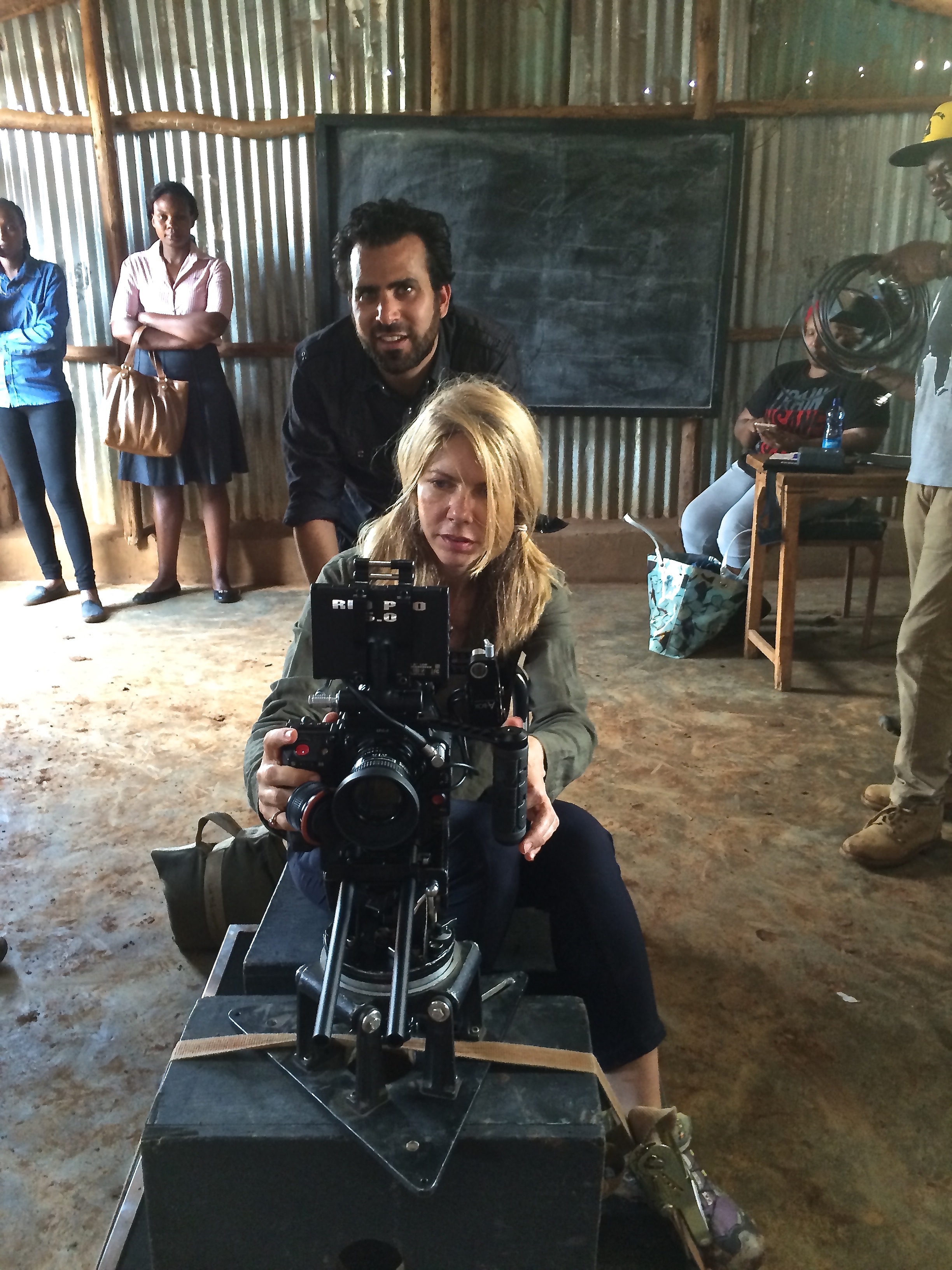 Filming in Kibera Slums for Gates Foundation TVC with Director Matt Goldman