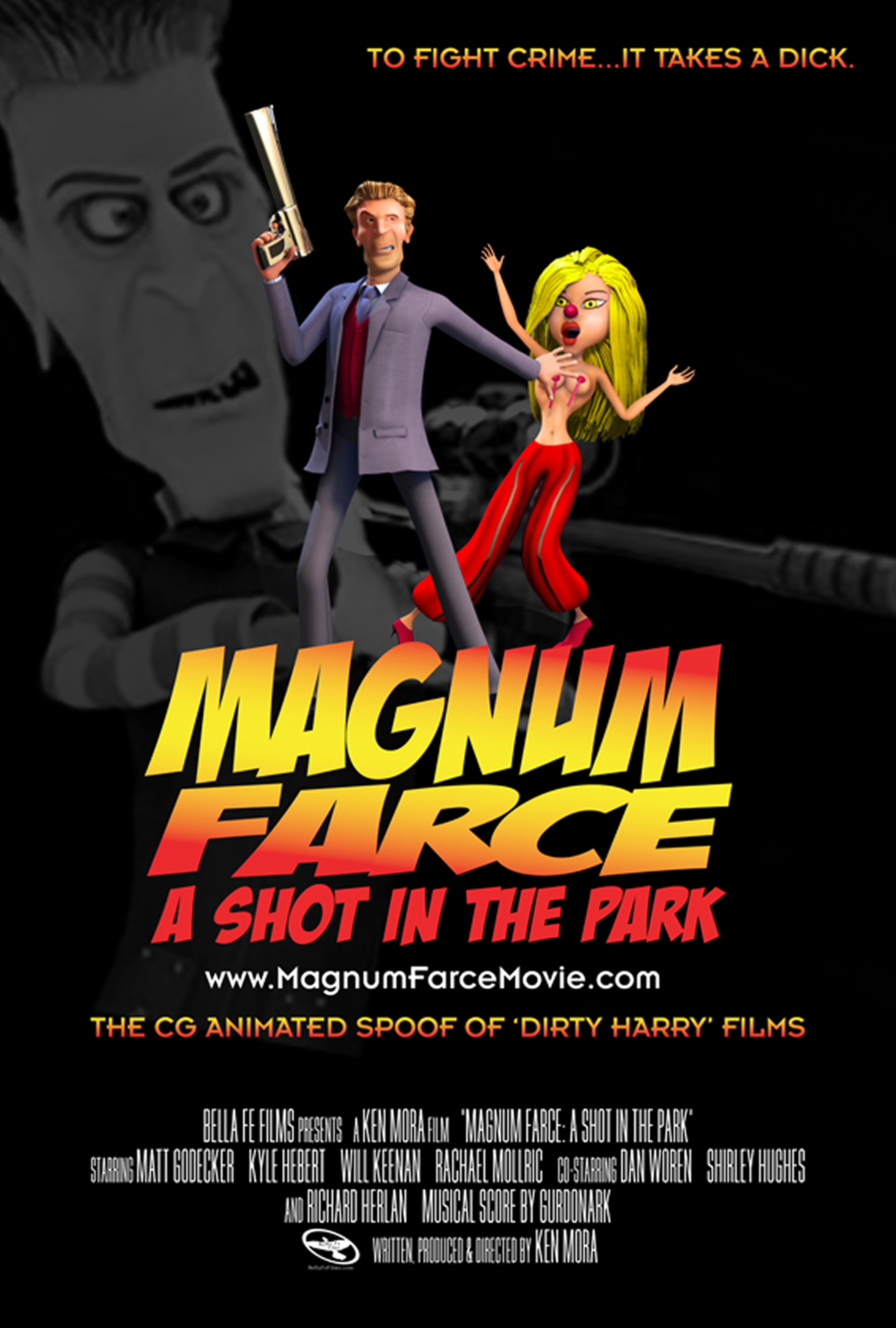 Magnum Farce, the CG Animated Spoof of Dirty Harry films.