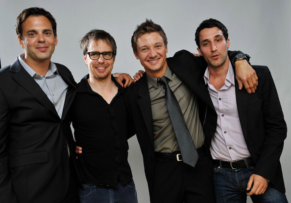 Ivan Martin, Sam Rockwell, Jeremy Renner, and Michael Godere at event of the 11th annual CineVegas Film Festival