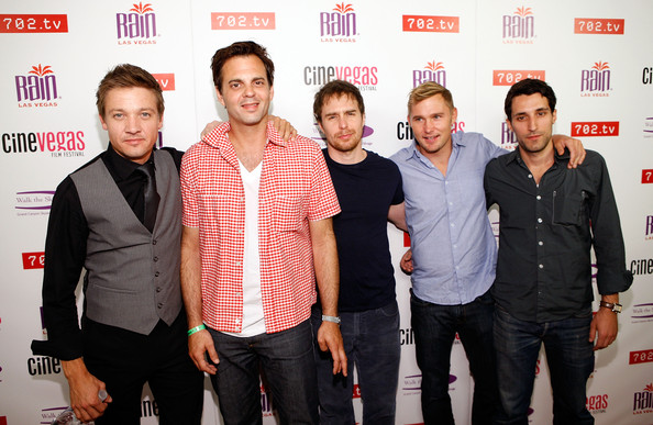 Jeremy Renner, Ivan Martin, Sam Rockwell, Brian Geraghty, and Michael Godere at event of the 11th annual CineVegas Film Festival