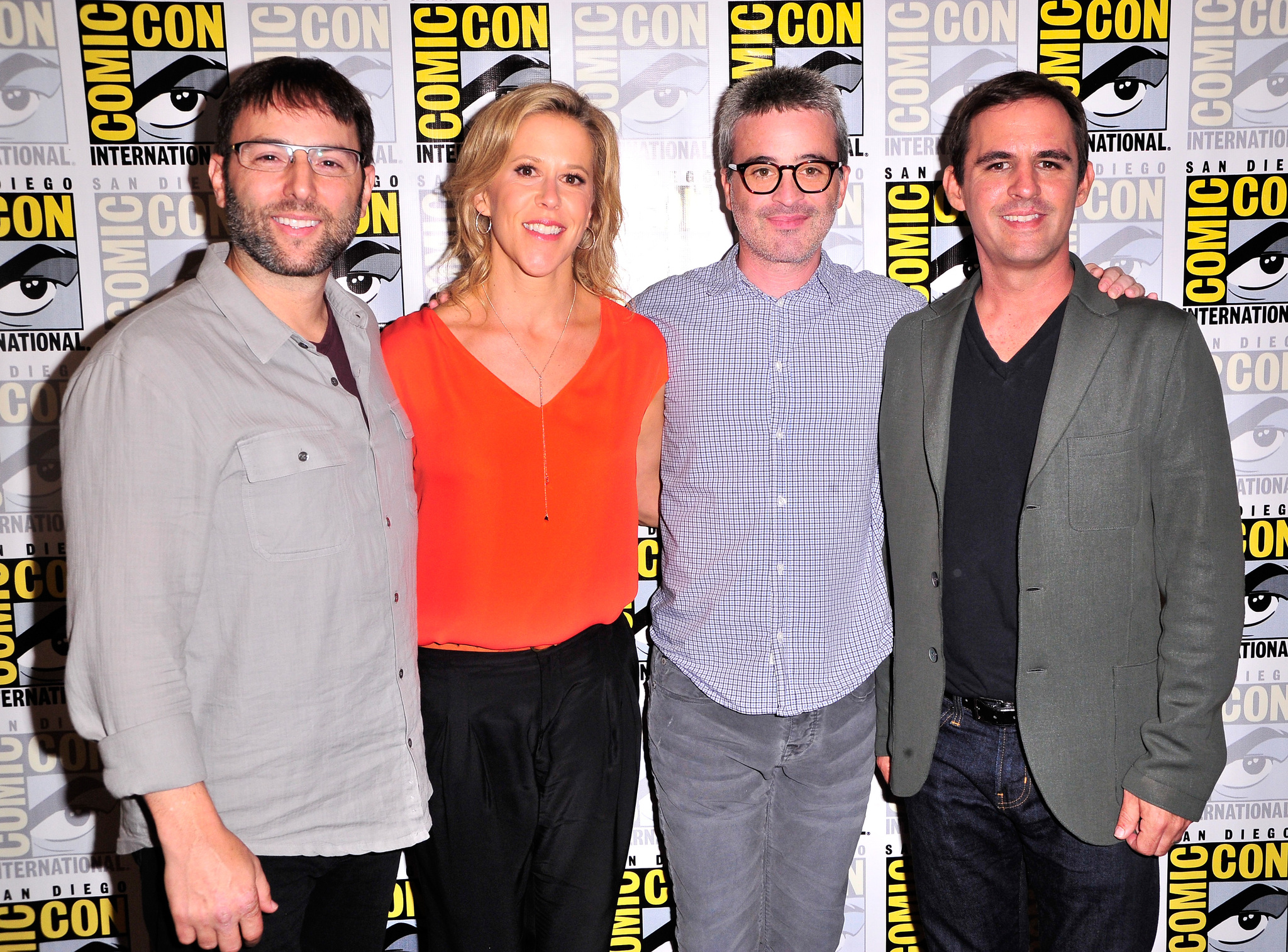 Mark Goffman, Alex Kurtzman, Roberto Orci and Heather Kadin at event of Sleepy Hollow (2013)