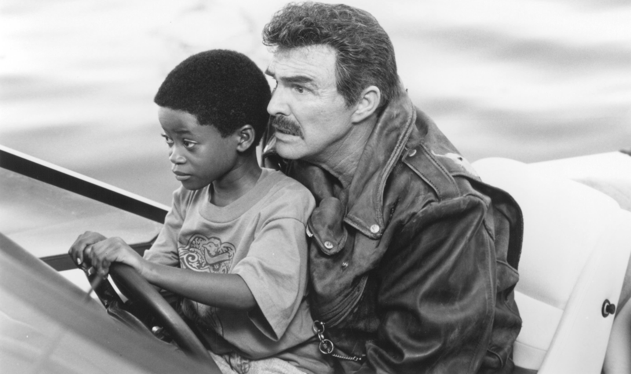 Still of Burt Reynolds and Norman D. Golden II in Cop & ½ (1993)