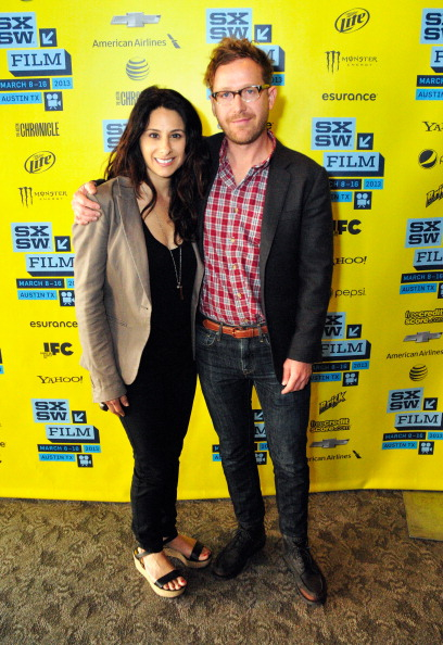 Jessica Golden and Ryan Brown pose for a portrait at 'Los Wild Ones' Photo Op during the 2013 SXSW Music, Film + Interactive Festival at Stateside Theater on March 11, 2013 in Austin, Texas.
