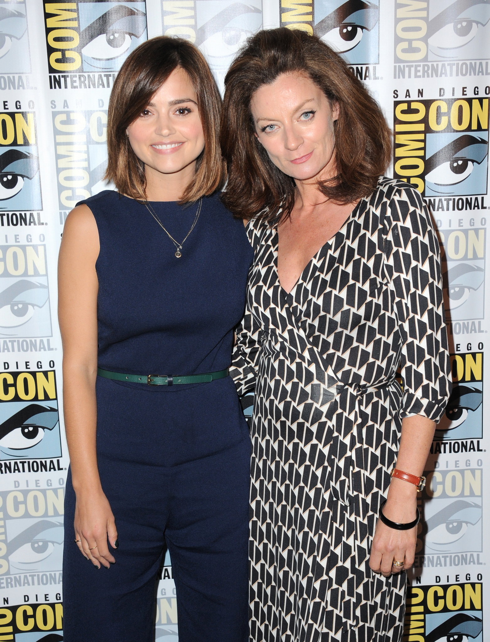Michelle Gomez and Jenna Coleman at event of Doctor Who (2005)