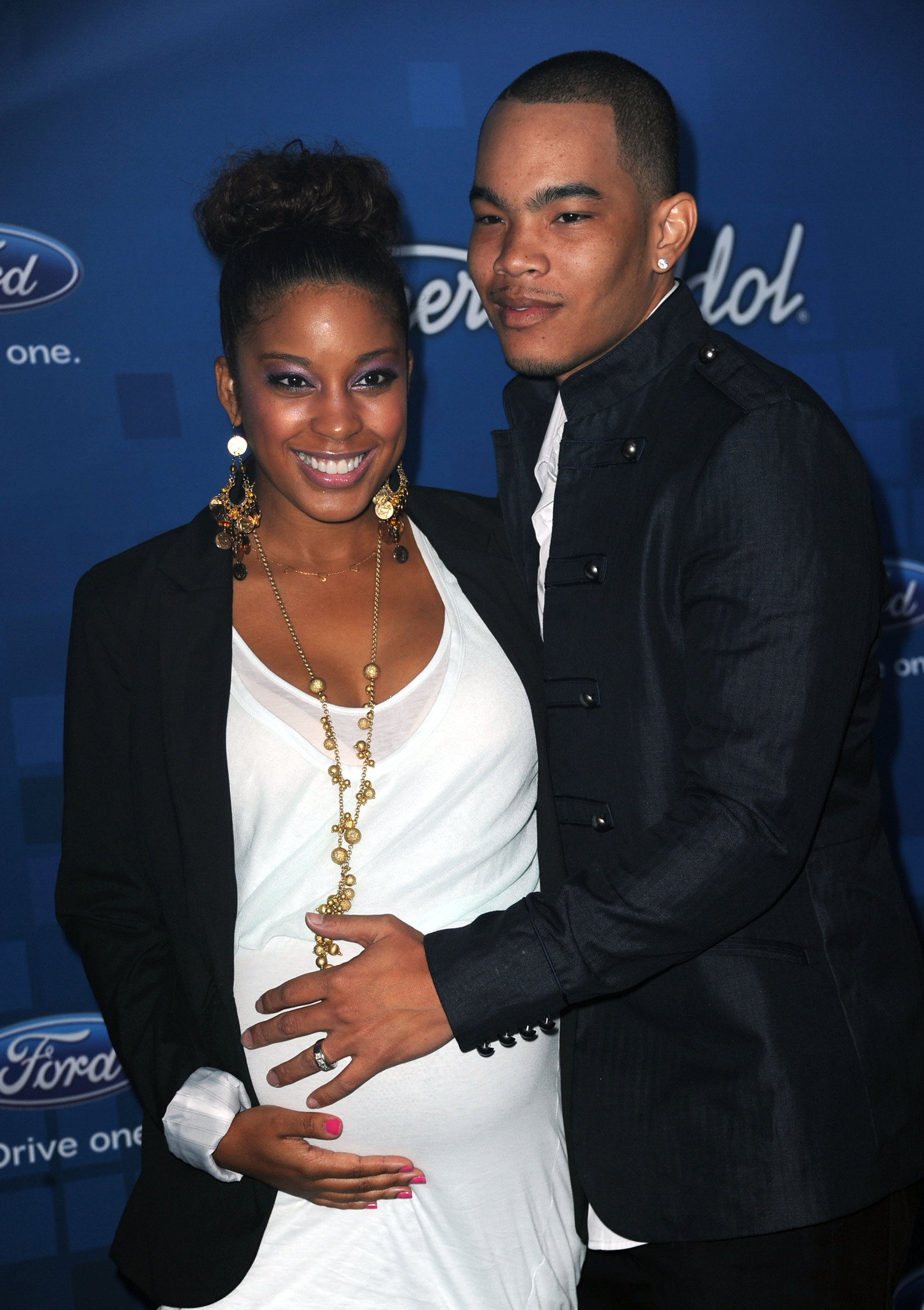Reagan Gomez-Preston and DeWayne Turrentine Jr. at event of American Idol: The Search for a Superstar (2002)