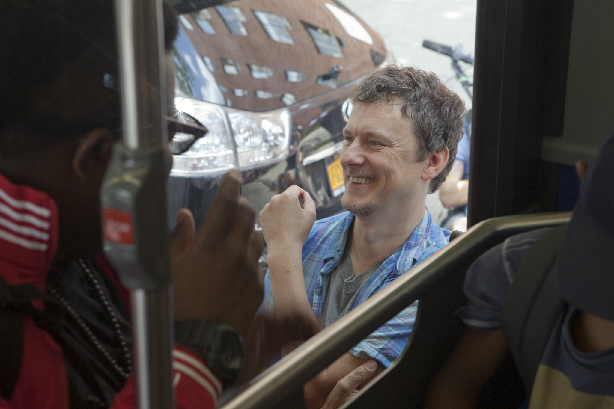 Still of Michel Gondry in The We and the I (2012)