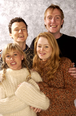 Patricia Arquette, Miranda Otto, Michel Gondry and Rhys Ifans at event of Human Nature (2001)