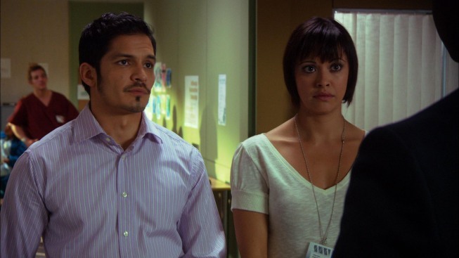 Still of Nicholas Gonzalez and Marisa Ramirez in Mental (2009)