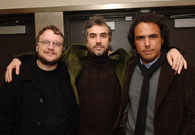 Alfonso Cuarón, Alejandro González Iñárritu and Guillermo del Toro