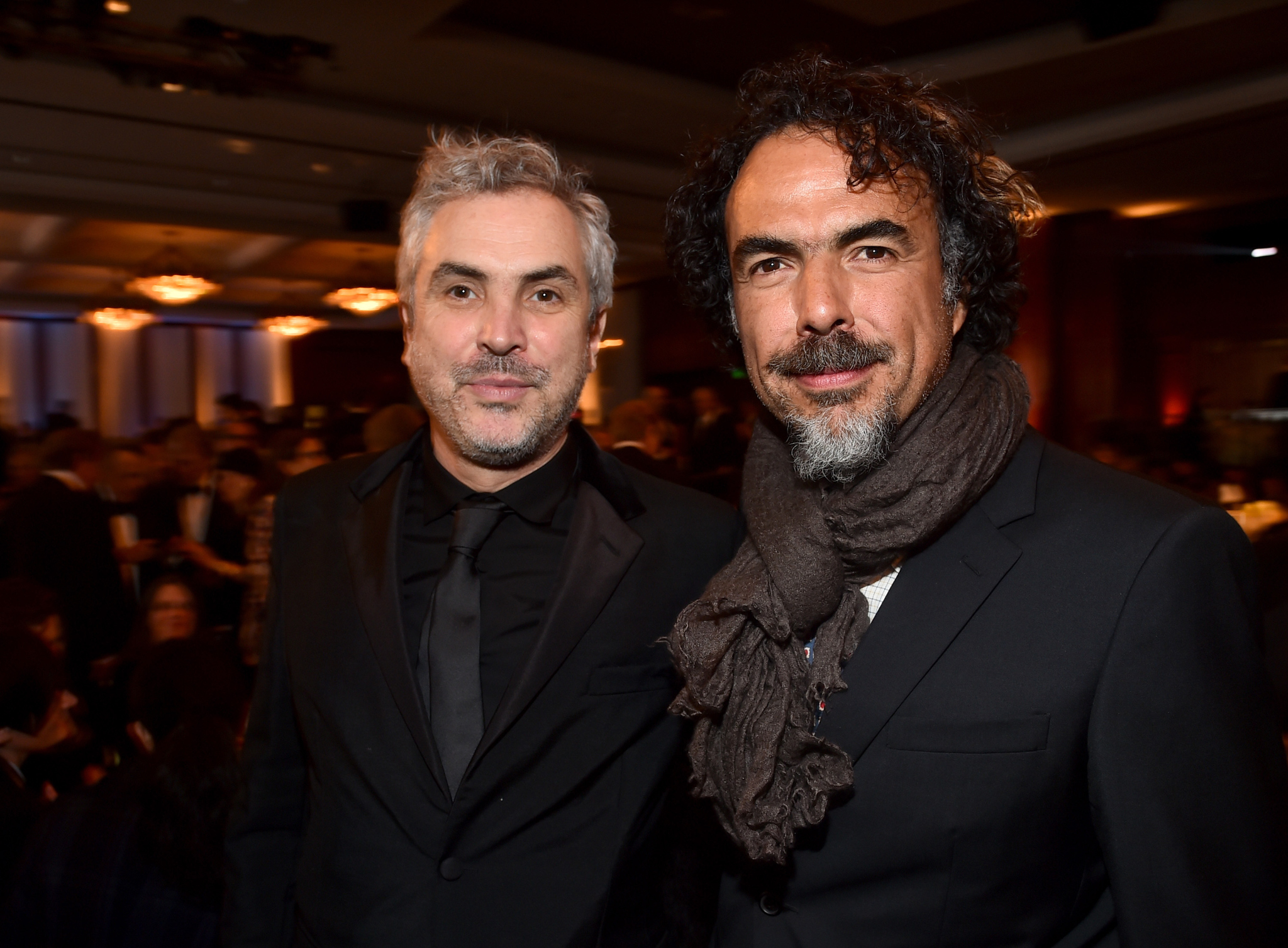 Alejandro González Iñárritu and Alfonso Cuaron